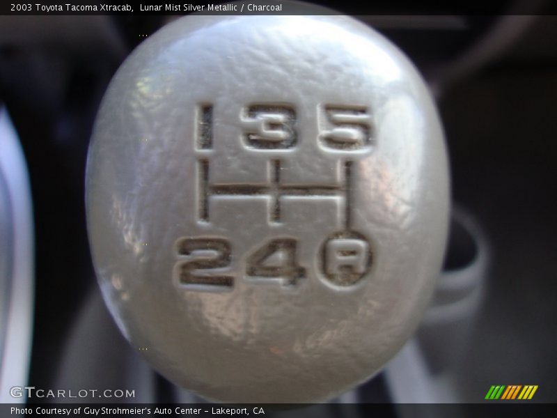 Lunar Mist Silver Metallic / Charcoal 2003 Toyota Tacoma Xtracab