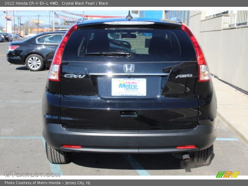Crystal Black Pearl / Black 2012 Honda CR-V EX-L 4WD