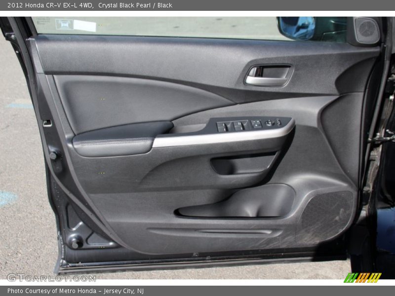 Crystal Black Pearl / Black 2012 Honda CR-V EX-L 4WD