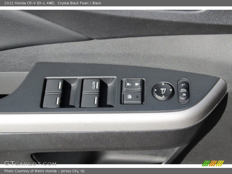 Crystal Black Pearl / Black 2012 Honda CR-V EX-L 4WD