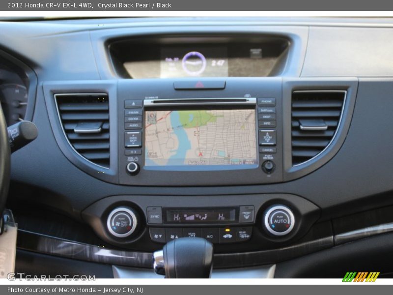 Crystal Black Pearl / Black 2012 Honda CR-V EX-L 4WD