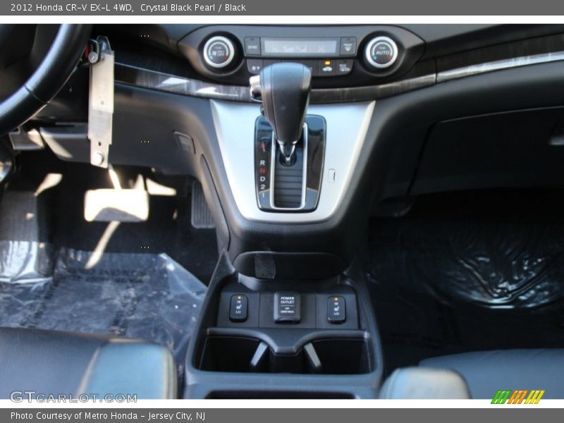 Crystal Black Pearl / Black 2012 Honda CR-V EX-L 4WD