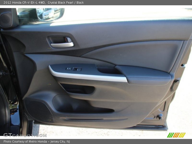 Crystal Black Pearl / Black 2012 Honda CR-V EX-L 4WD