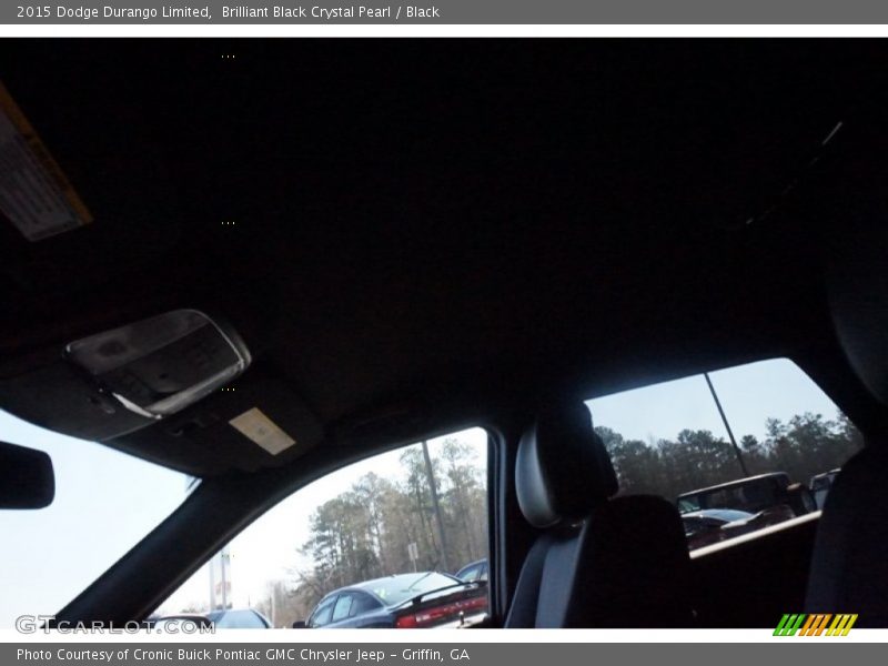 Brilliant Black Crystal Pearl / Black 2015 Dodge Durango Limited