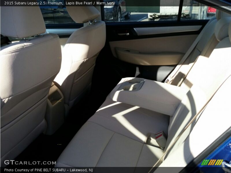 Lapis Blue Pearl / Warm Ivory 2015 Subaru Legacy 2.5i Premium