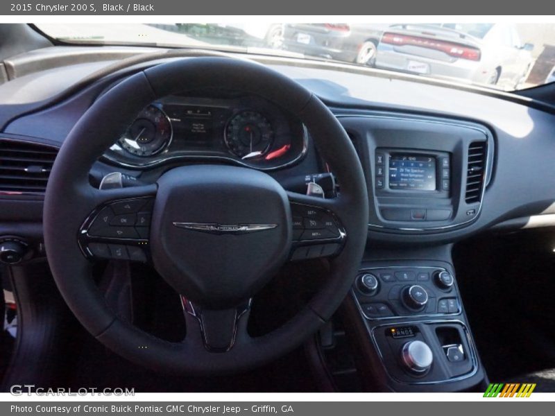 Black / Black 2015 Chrysler 200 S