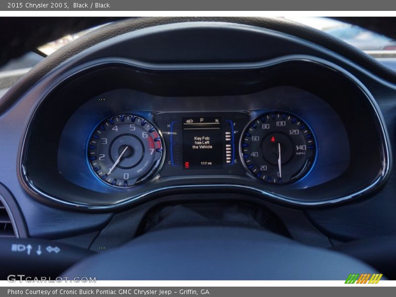 Black / Black 2015 Chrysler 200 S