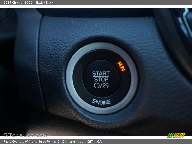 Black / Black 2015 Chrysler 200 S