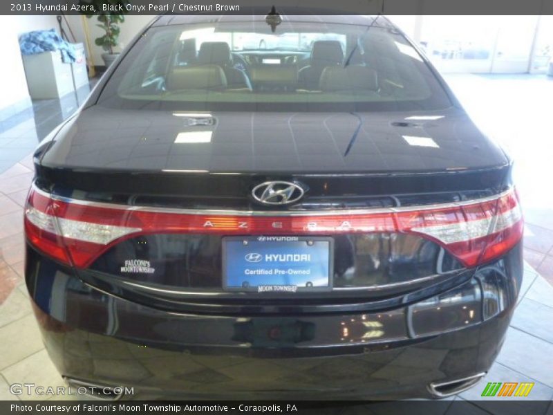 Black Onyx Pearl / Chestnut Brown 2013 Hyundai Azera