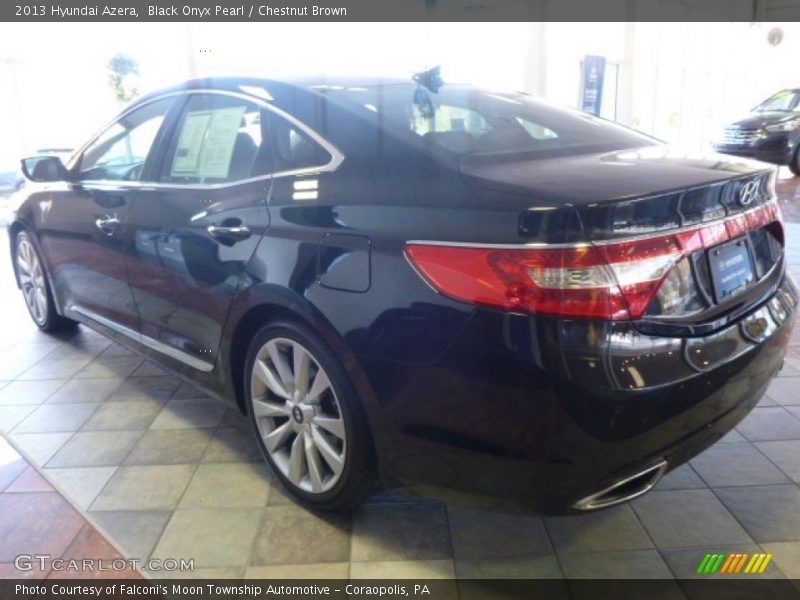Black Onyx Pearl / Chestnut Brown 2013 Hyundai Azera