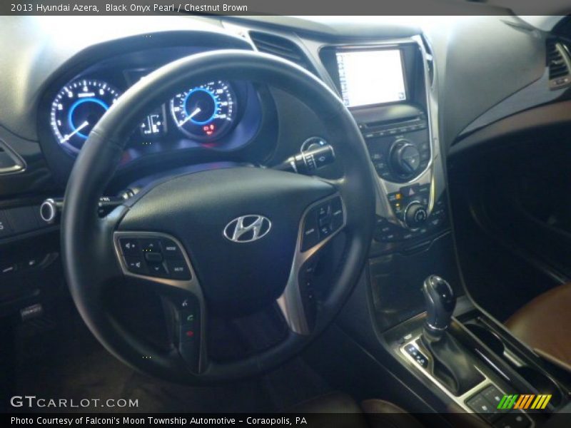 Black Onyx Pearl / Chestnut Brown 2013 Hyundai Azera
