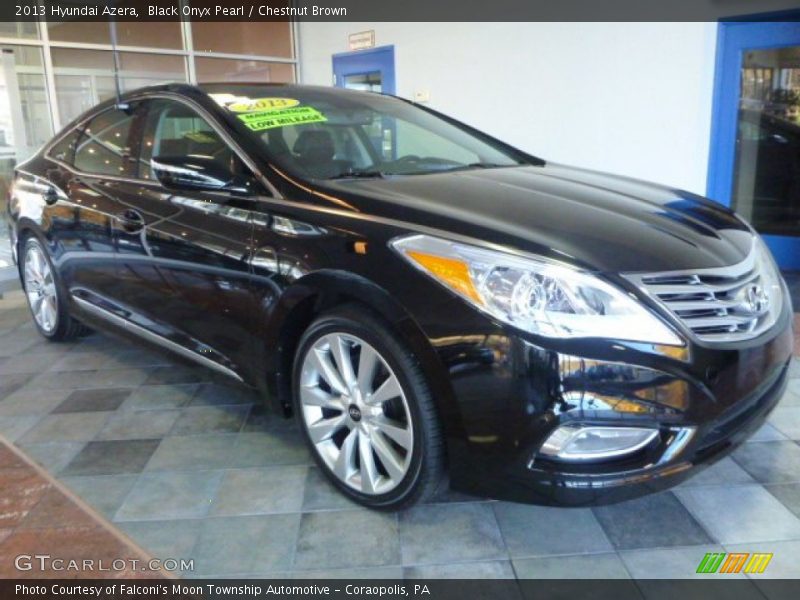 Black Onyx Pearl / Chestnut Brown 2013 Hyundai Azera