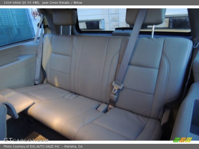 Jade Green Metallic / Willow 2004 Infiniti QX 56 4WD
