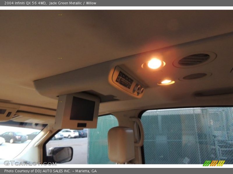 Jade Green Metallic / Willow 2004 Infiniti QX 56 4WD