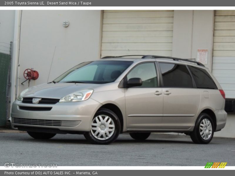 Desert Sand Mica / Taupe 2005 Toyota Sienna LE