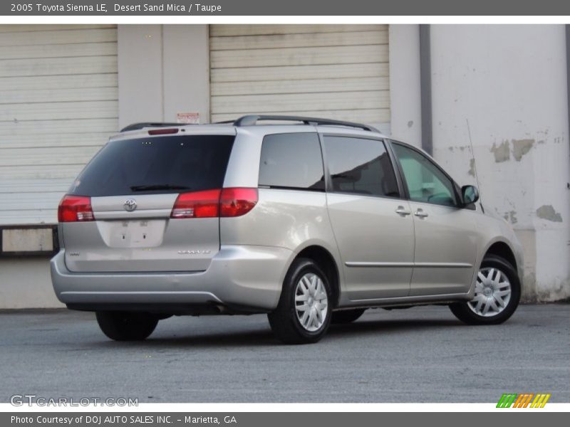 Desert Sand Mica / Taupe 2005 Toyota Sienna LE