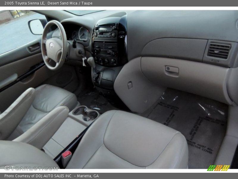 Desert Sand Mica / Taupe 2005 Toyota Sienna LE