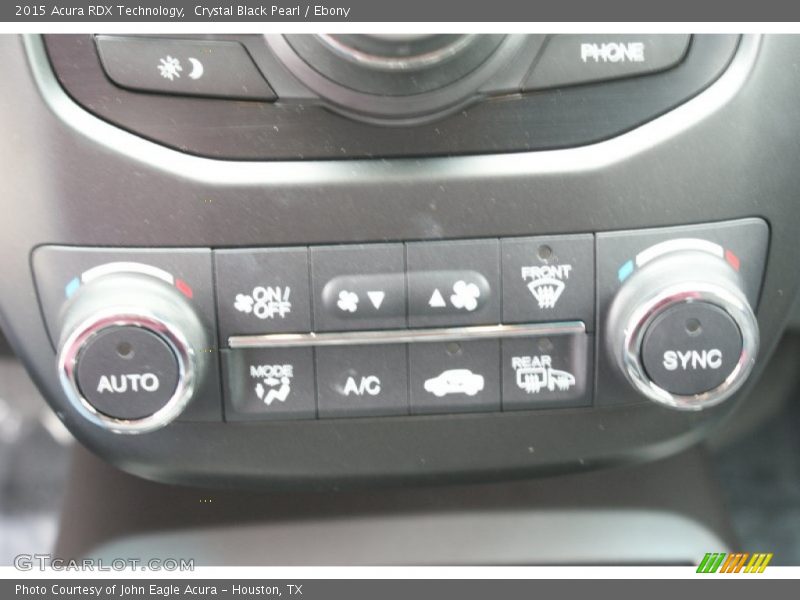 Crystal Black Pearl / Ebony 2015 Acura RDX Technology
