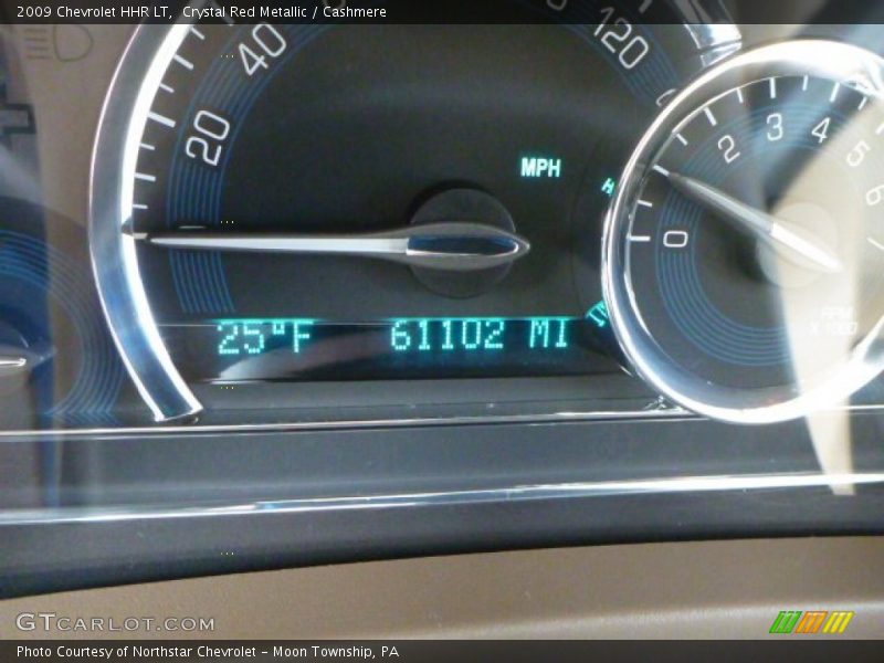 Crystal Red Metallic / Cashmere 2009 Chevrolet HHR LT