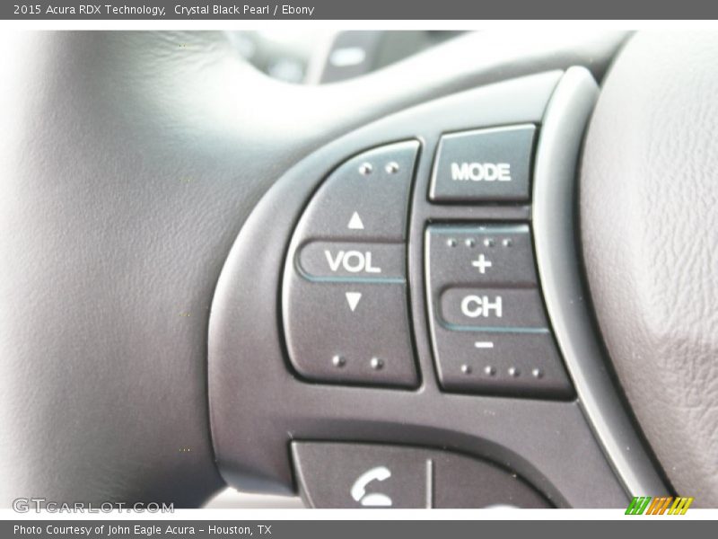 Crystal Black Pearl / Ebony 2015 Acura RDX Technology