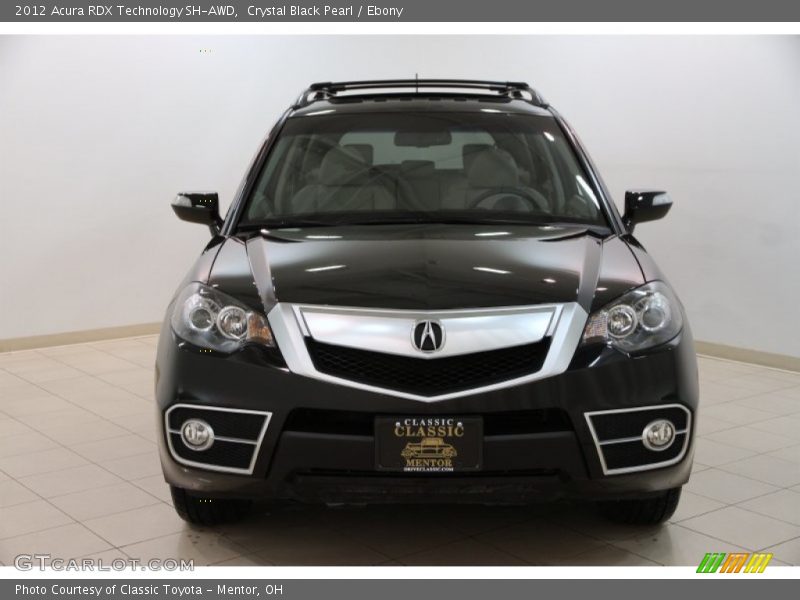 Crystal Black Pearl / Ebony 2012 Acura RDX Technology SH-AWD