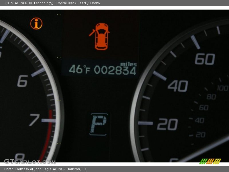 Crystal Black Pearl / Ebony 2015 Acura RDX Technology