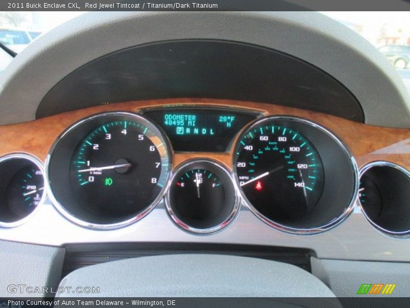  2011 Enclave CXL CXL Gauges