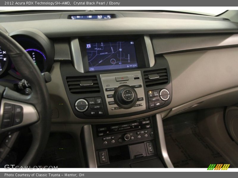 Crystal Black Pearl / Ebony 2012 Acura RDX Technology SH-AWD