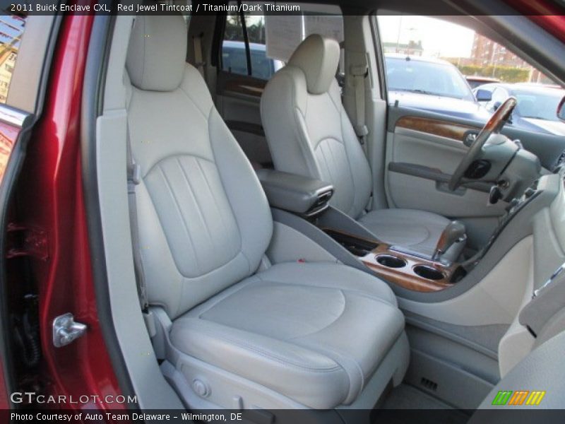 Front Seat of 2011 Enclave CXL