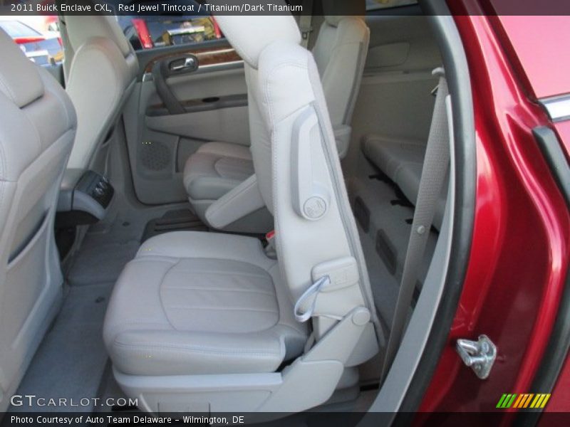 Red Jewel Tintcoat / Titanium/Dark Titanium 2011 Buick Enclave CXL