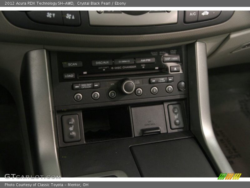Crystal Black Pearl / Ebony 2012 Acura RDX Technology SH-AWD