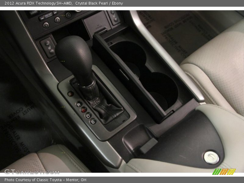 Crystal Black Pearl / Ebony 2012 Acura RDX Technology SH-AWD
