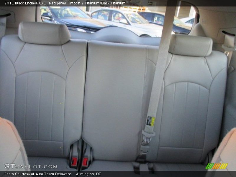 Red Jewel Tintcoat / Titanium/Dark Titanium 2011 Buick Enclave CXL