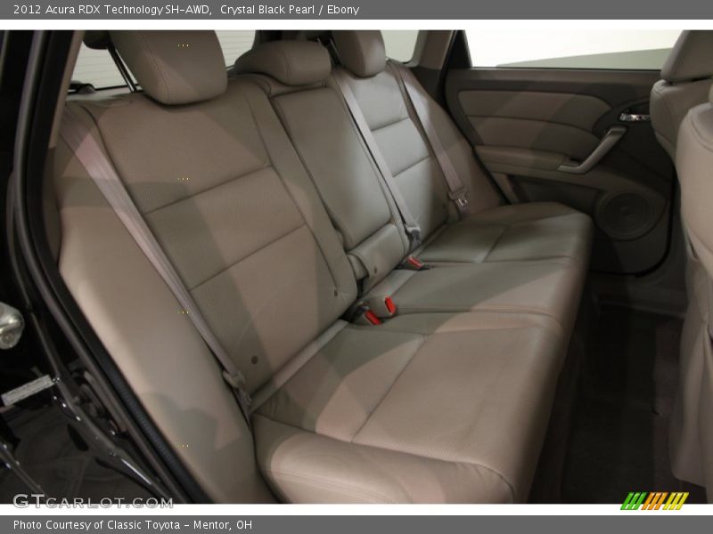 Crystal Black Pearl / Ebony 2012 Acura RDX Technology SH-AWD