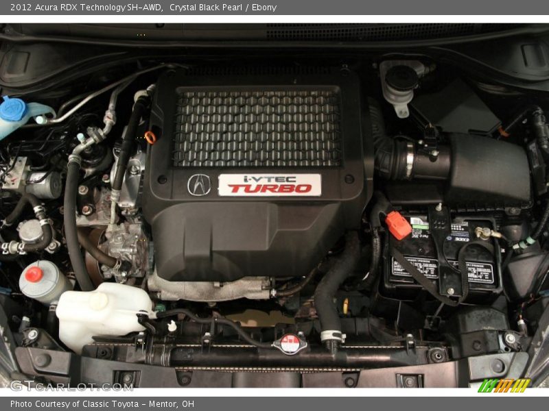 Crystal Black Pearl / Ebony 2012 Acura RDX Technology SH-AWD