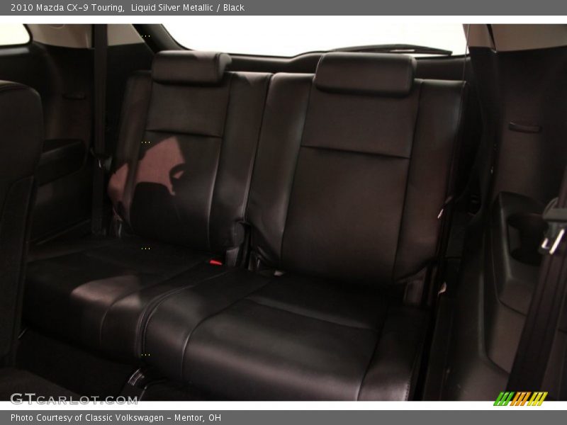 Liquid Silver Metallic / Black 2010 Mazda CX-9 Touring