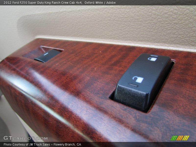 Oxford White / Adobe 2012 Ford F250 Super Duty King Ranch Crew Cab 4x4