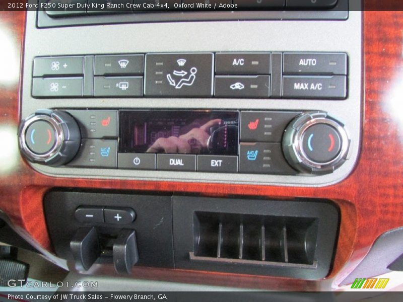 Oxford White / Adobe 2012 Ford F250 Super Duty King Ranch Crew Cab 4x4