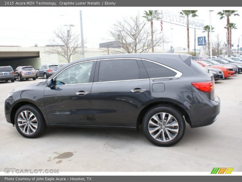Graphite Luster Metallic / Ebony 2015 Acura MDX Technology