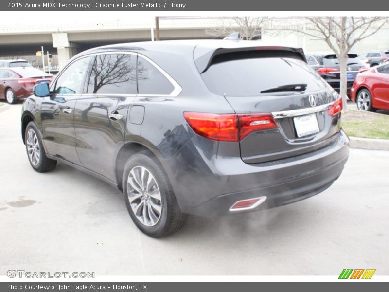 Graphite Luster Metallic / Ebony 2015 Acura MDX Technology