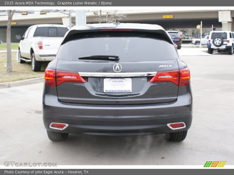 Graphite Luster Metallic / Ebony 2015 Acura MDX Technology