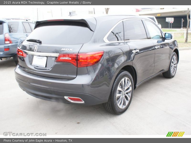 Graphite Luster Metallic / Ebony 2015 Acura MDX Technology