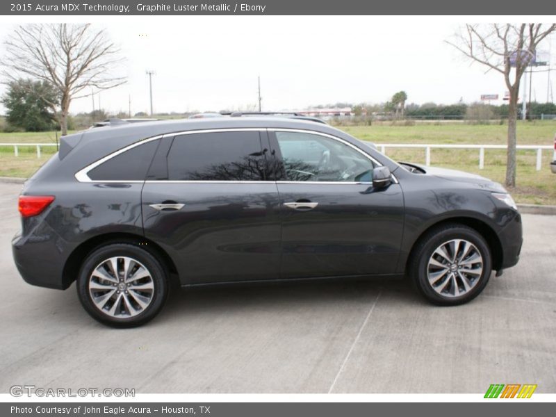 Graphite Luster Metallic / Ebony 2015 Acura MDX Technology