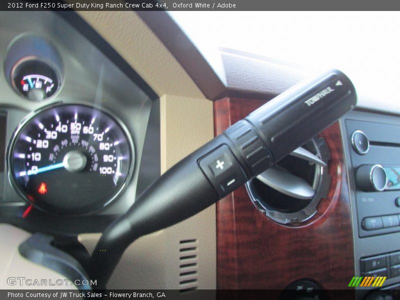 Oxford White / Adobe 2012 Ford F250 Super Duty King Ranch Crew Cab 4x4
