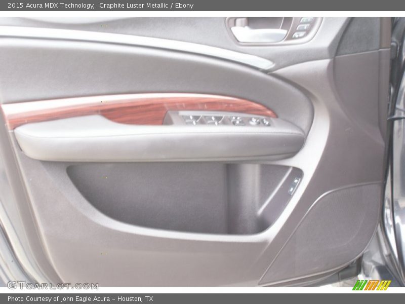 Graphite Luster Metallic / Ebony 2015 Acura MDX Technology