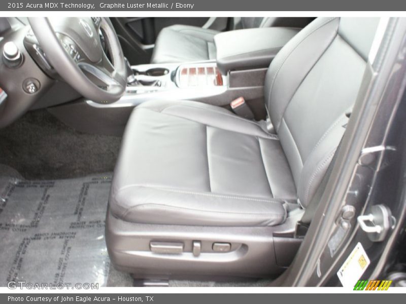 Graphite Luster Metallic / Ebony 2015 Acura MDX Technology