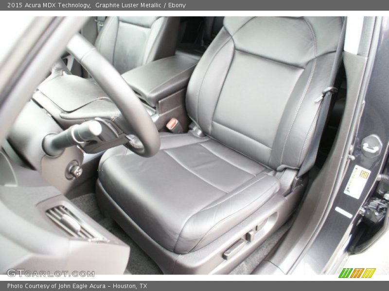Graphite Luster Metallic / Ebony 2015 Acura MDX Technology
