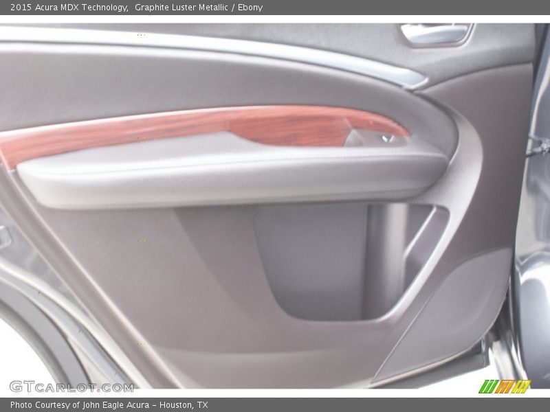 Graphite Luster Metallic / Ebony 2015 Acura MDX Technology