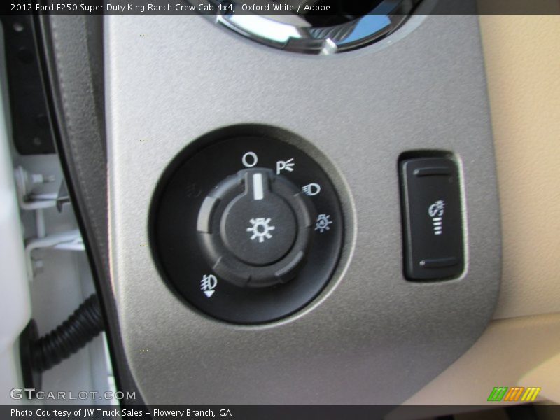 Oxford White / Adobe 2012 Ford F250 Super Duty King Ranch Crew Cab 4x4