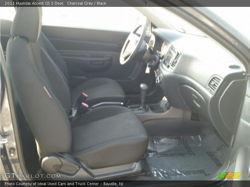 Charcoal Gray / Black 2011 Hyundai Accent GS 3 Door